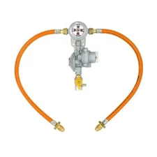 Reca Automatic Changeover LPG Propane Gas Regulator with OPSO - Static Caravan