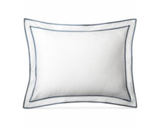 Lauren Ralph Lauren Spencer 300 TC Cotton Sateen Border Pillow Sham KING White
