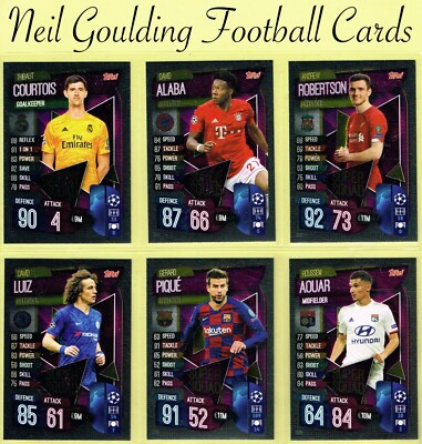 Champions League MATCH ATTAX 2019/2020   SUPER SQUAD Karten   #SS1 bis #SS15
