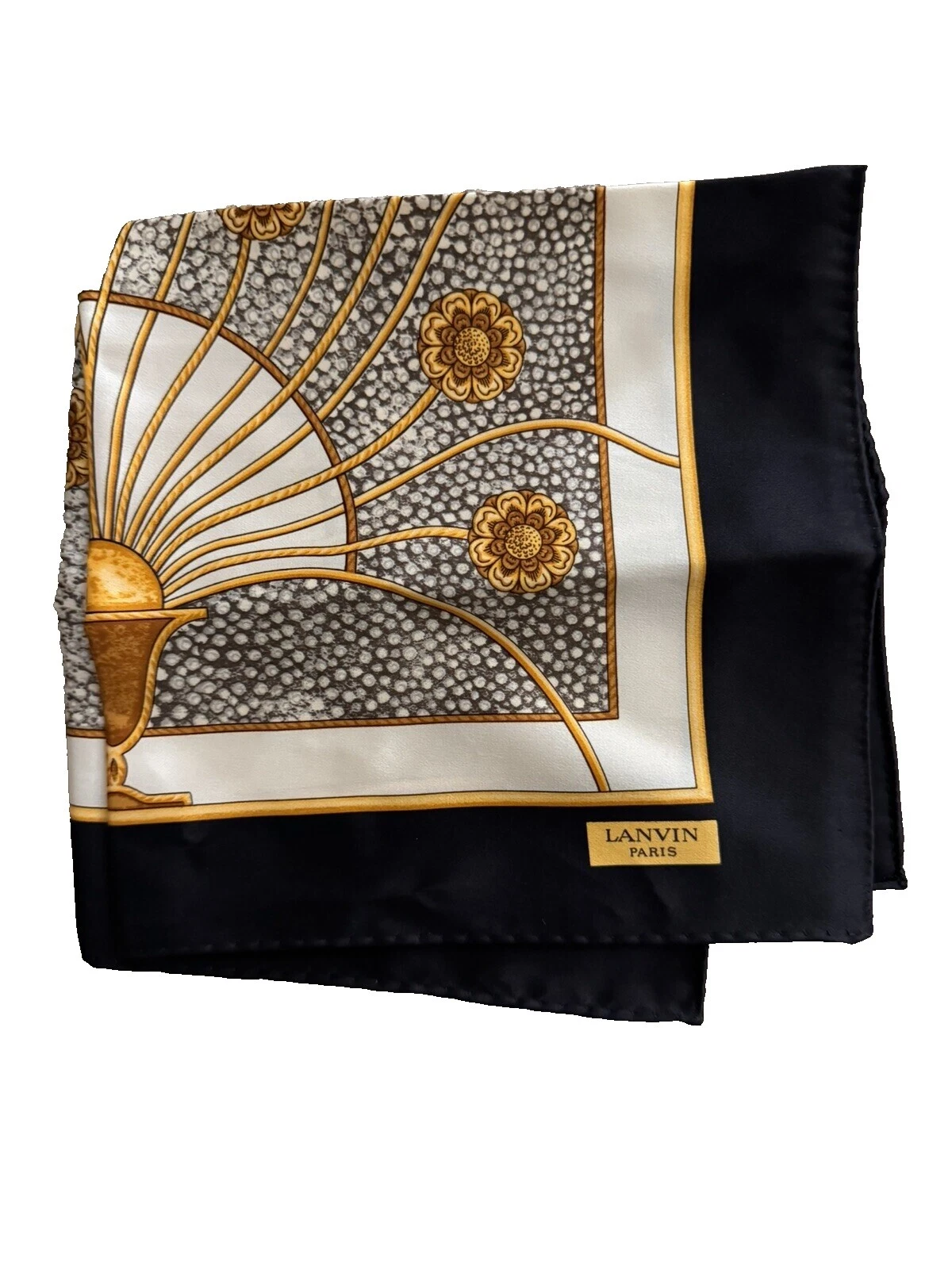 Lanvin Pocket Square Handkerchiefs for Men