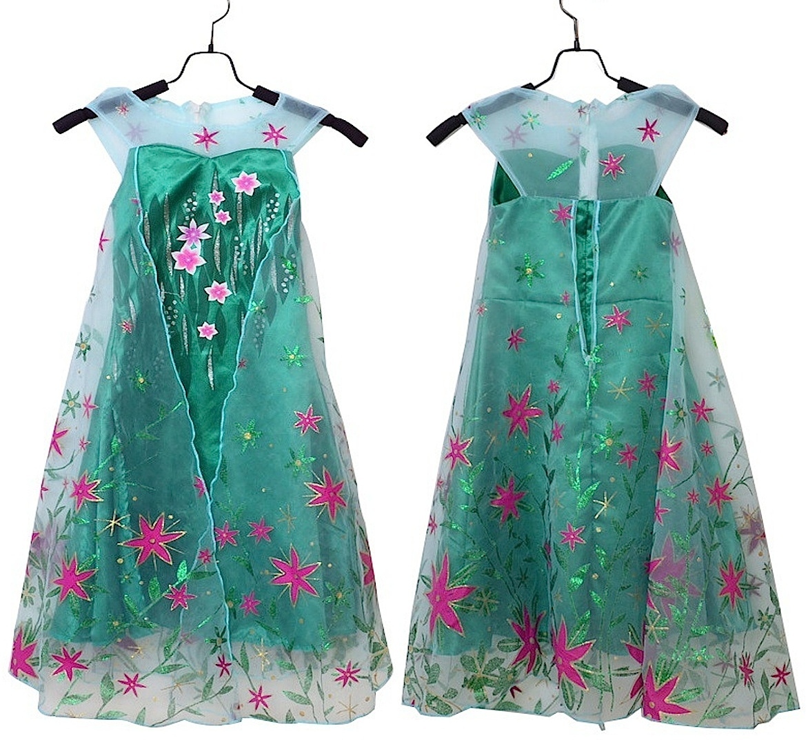 Frozen Vestido Verde Fantasia Da Anna Frozen Frozen Fever Fantasia