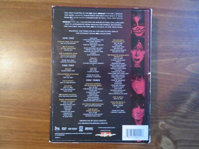Kiss - Kissology Vol. 2 1978-1991 (DVD, 2007, 3-Disc Set