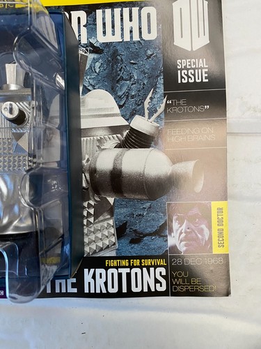 BBC DR DOCTOR WHO EAGLEMOSS FIGURINE COLLECTION SPECIAL #16 THE KROTONS FIGURE - Picture 4 of 4