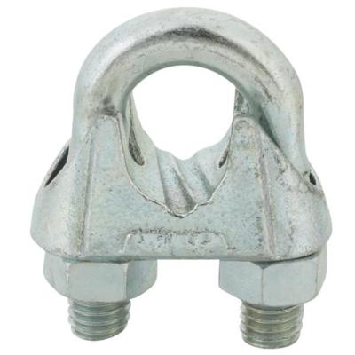(50)-Galvanized Malleable Iron 5/8'' Wire Rope Cable Clip Clamp T7670489