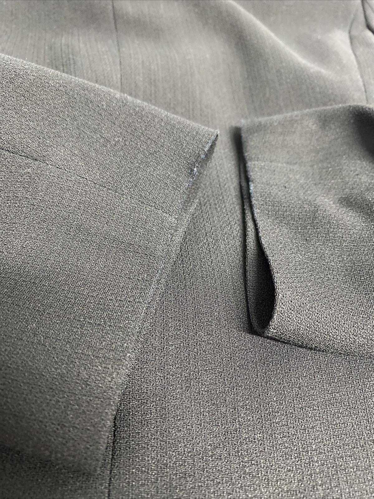 VTG Isabel Ardee Solid Black Collared Button Up L… - image 8