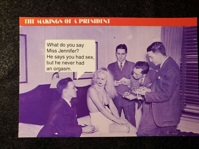 Gennifer Flowers & Bill Clinton Postcard - American Postcard #3041 | eBay