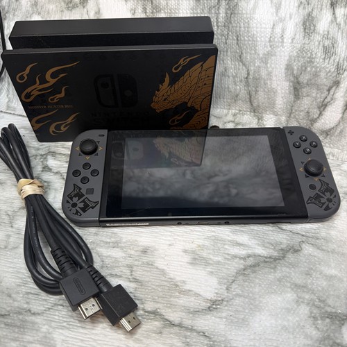 Nintendo Switch Monster Hunter Rise Edition - USB C PORT *NO POWER*