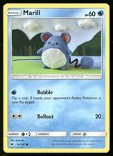 Pokemon Marill Burning Shadows 34/147 Common Lightly Played on eBay