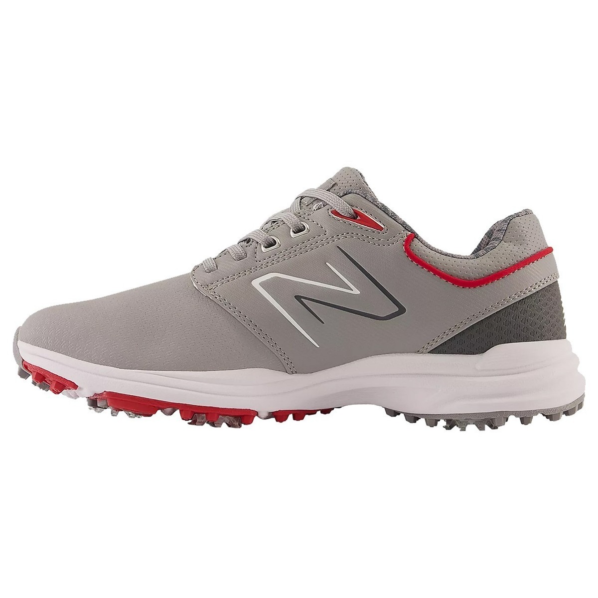Gray Golf Shoes with Red Accents Golf Quest main image 3