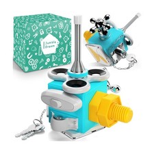 Jumble Dream Busy Cube Sensory Toys for Toddlers is a Handmade Mont... Fast Ship