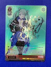 Signed Weiss Schwarz Hatsune Miku Colorful Stage PJS/S91-T36SSP SSP FOIL Miku