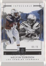 2018 Panini Impeccable 65/75 Melvin Gordon #4 8k4