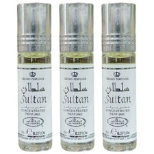 Sultan Al Rehab 3-Pack Roll On 6mL Each Perfume Oil Concentrated