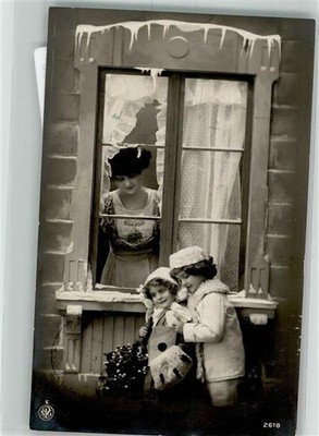 38076075 - Winter Mutter Kinder Nr. 2618 NPG 1913