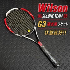 Wilson K SIX.ONE TEAM 95 Tennis Racquet G3 Used from Japan