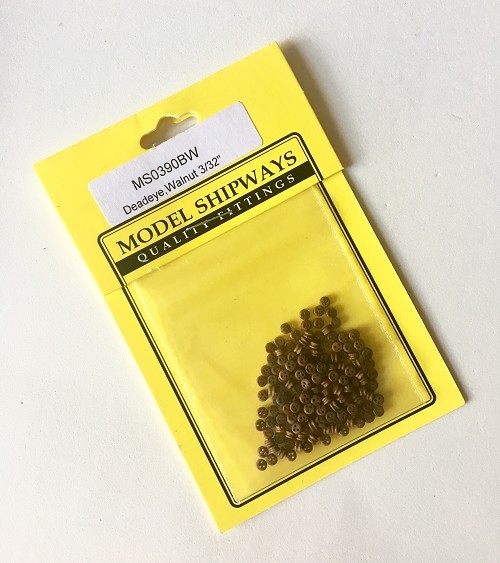 Model Expo MS0390BW - Maiden, Walnut, 2.5 mm, 150 Pieces - New