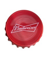 Budweiser Speaker Bottle Cap Red Speaker, Bluetooth, HANGABLE - WORKS