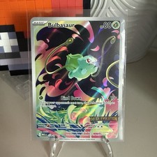 Pokémon TCG Bulbasaur 133/132 Mega Evolution Stamped Illustration Rare NM 