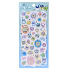 Kamiojapan Tamagotchi Sticker Sheet Petit Drop Sticker