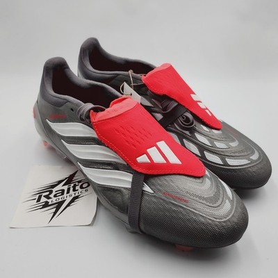 Size 9 - Adidas Soccer Cleats Predator Pro Tongue FG Football Grey Men s JR3324