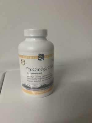Nordic Naturals ProOmeg 2000  Ultra High -Intensity Triglyceride Form 120 Gels