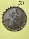1914 (P) LINCOLN WHEAT CENT, "EXTREMELY FINE" condition #21