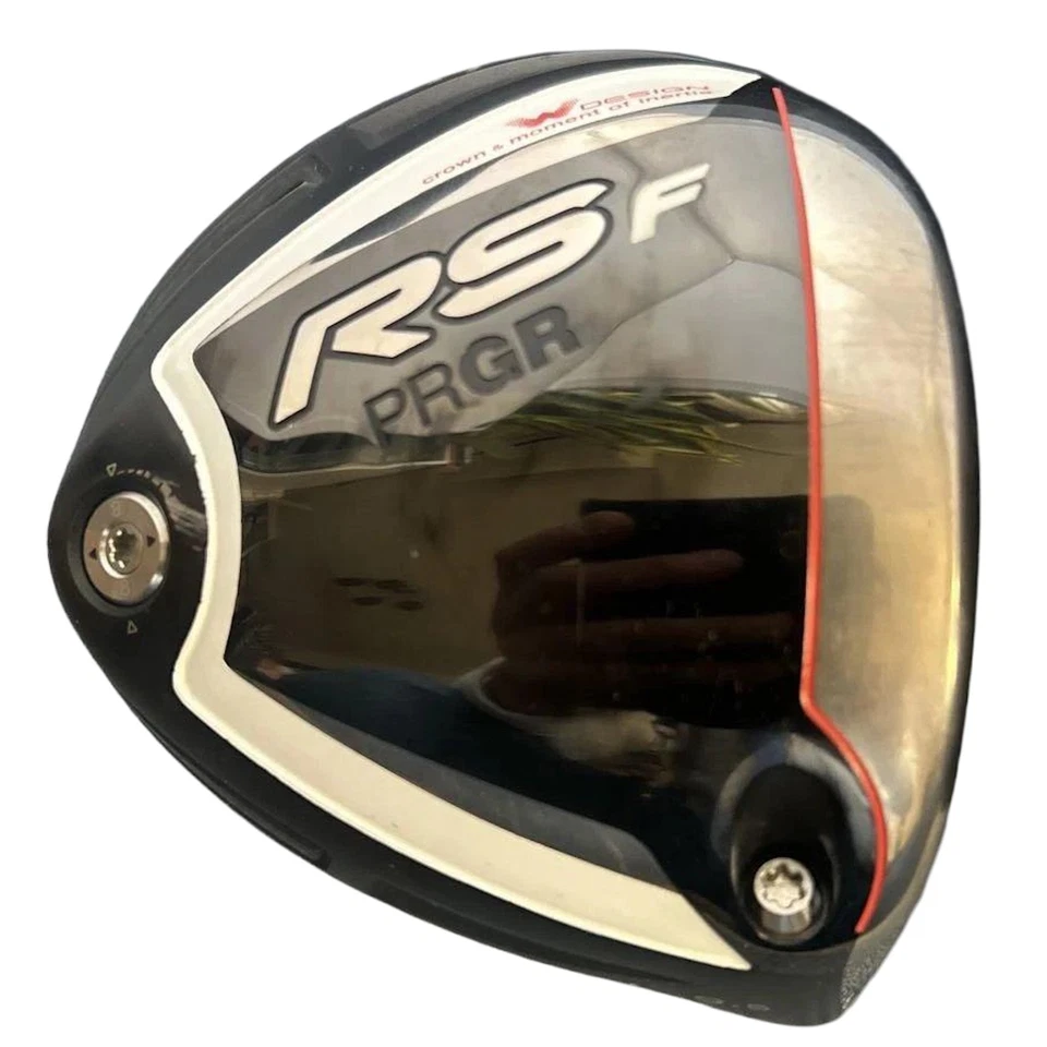 PRGR RS F Driver Head Only 9.5 RH (2018 Model) W/ Headcover Low Spin Excellent - Image 2 of 4