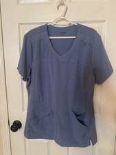 Scrubstar Women's Premium Performance. XL. Powder Blue. Pre-Owned. EUC.