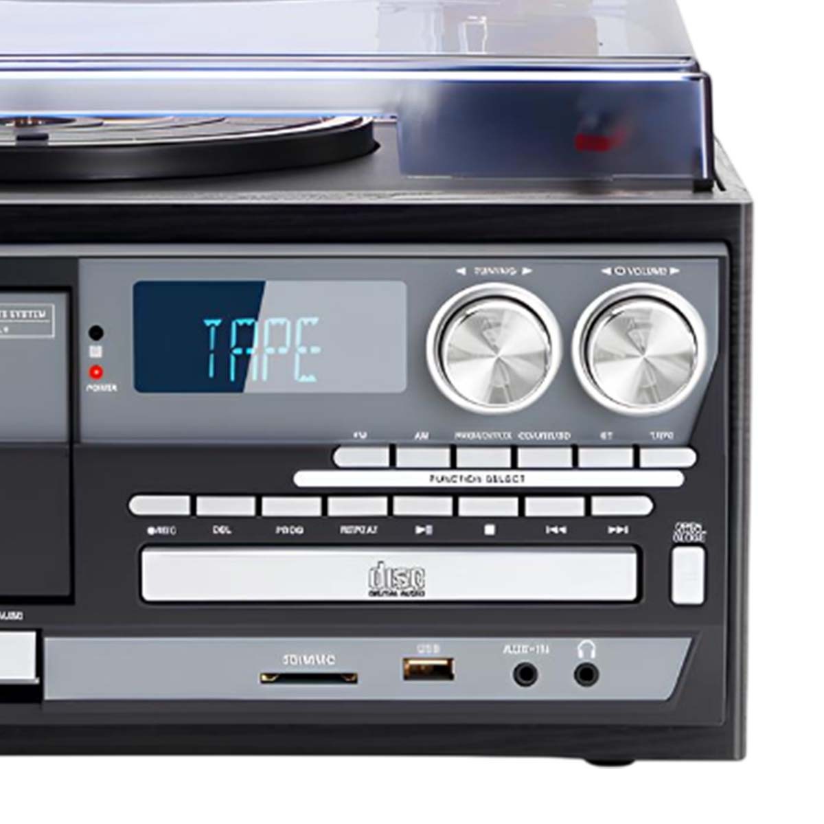 Platine Vinyles Bluetooth Belfast pour écouter vos anciens CD, K7 et vinyles - 4