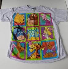Vintage Winnie The Pooh And Pals Sun Sportswear T Shirt Size M 90s 100% Cotton