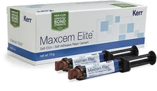 Kerr Dental Maxcem Elite Self Etch Adhesive Resin Cement Refill 2/Pk All Shades