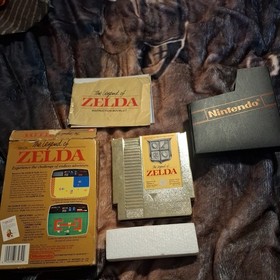 Nintendo NES the Legend of Zelda Cartridge PAL Boxed