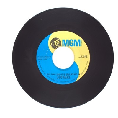 Billy Walker - The Day I Was Out And He Was In; Sing Me A Love Song To Bab (VG+)
