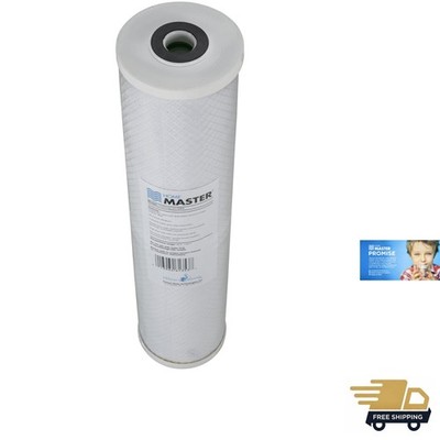 Radial Flow GAC Carbon Filter - Fits Big Blue, 20 GPM, 100,000 Gallons