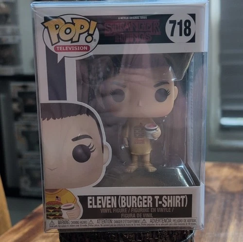 Funko Pop! Vinyl Stranger Things Eleven (Burger T-Shirt) #718 Television Figure