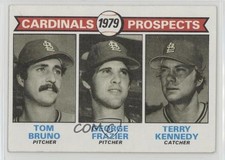 1979 Topps 1979 Prospects Tom Bruno George Frazier Terry Kennedy #724 t0f