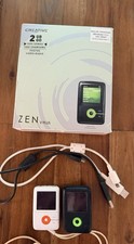 Deux lecteurs multimédias numériques Creative ZEN V Plus noir/blanc (2 Go )