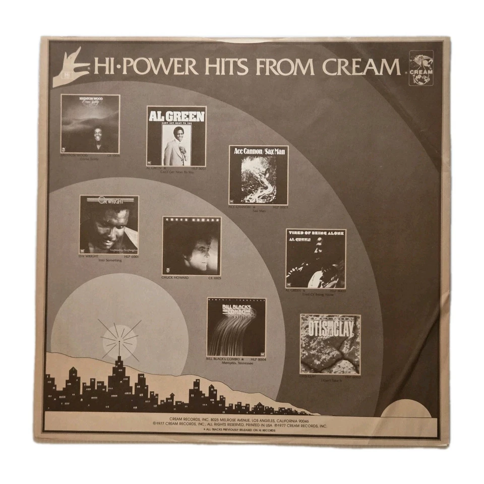 AL GREEN "The Belle Album" RARE 1977 US (Hi Records) 8Tk VINYL LP Soul - Image 3 of 4