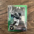 2025 Bowman Chrome University Football Green Shimmer Refractor Sedrick Alexander #14
