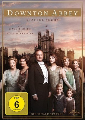 Downton Abbey Staffel 6 DVD | Finale Staffel | 4 Discs | Bonusmaterial