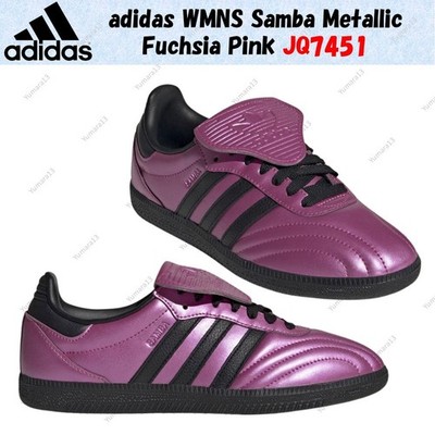 adidas WMNS Samba Metallic Fuchsia Pink JQ7451 Women's Size