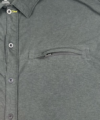 Mountain Hardware Frequentor Shirt Short Sleeve Button Up Men's XXL Black - Picture 3 of 13