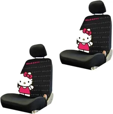 Hello Kitty with Bow Core Waving Sanrio Auto Car Truck SUV Vehicle Low Back Fron