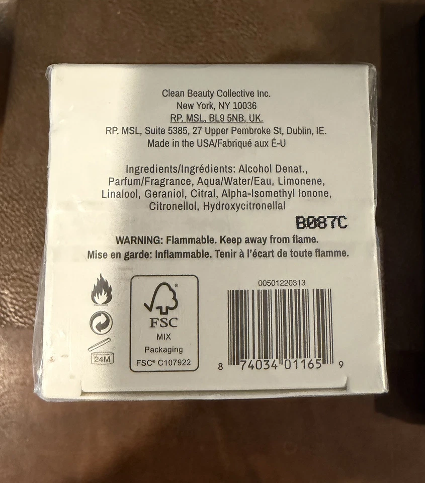 Clean Reserve Acqua Neroli Eau de Parfum 1,7 oz / 50 ml ¡Nuevo!  Foto 2 de 4