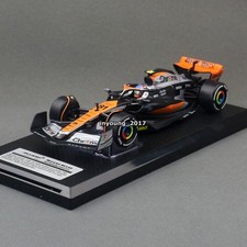 1:24 F1 McLaren MCL60 Model Car Diecast Toy Vehicle British GP Oscar Piastri 81