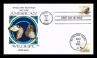 US COVER WILDLIFE FIRST DAY ISSUE COMBO DUAL CANCEL COLLINS HAND PAINTED