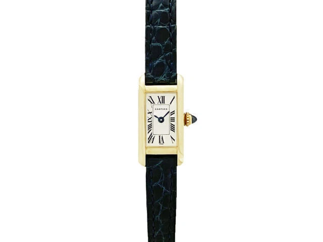 Preços baixos em Cartier Tank - 22 mm, White Gold | eBay