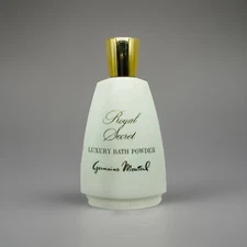 Vtg Royal Secret Luxury Bath Powder Bottle 4oz By Germaine Monteil