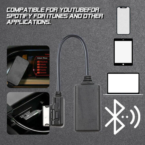 Interfaz Bluetooth AMI MDI MMI para Audi A3-A8 AUX Cable Adaptador Sistema 3G - Imagen 8 de 12