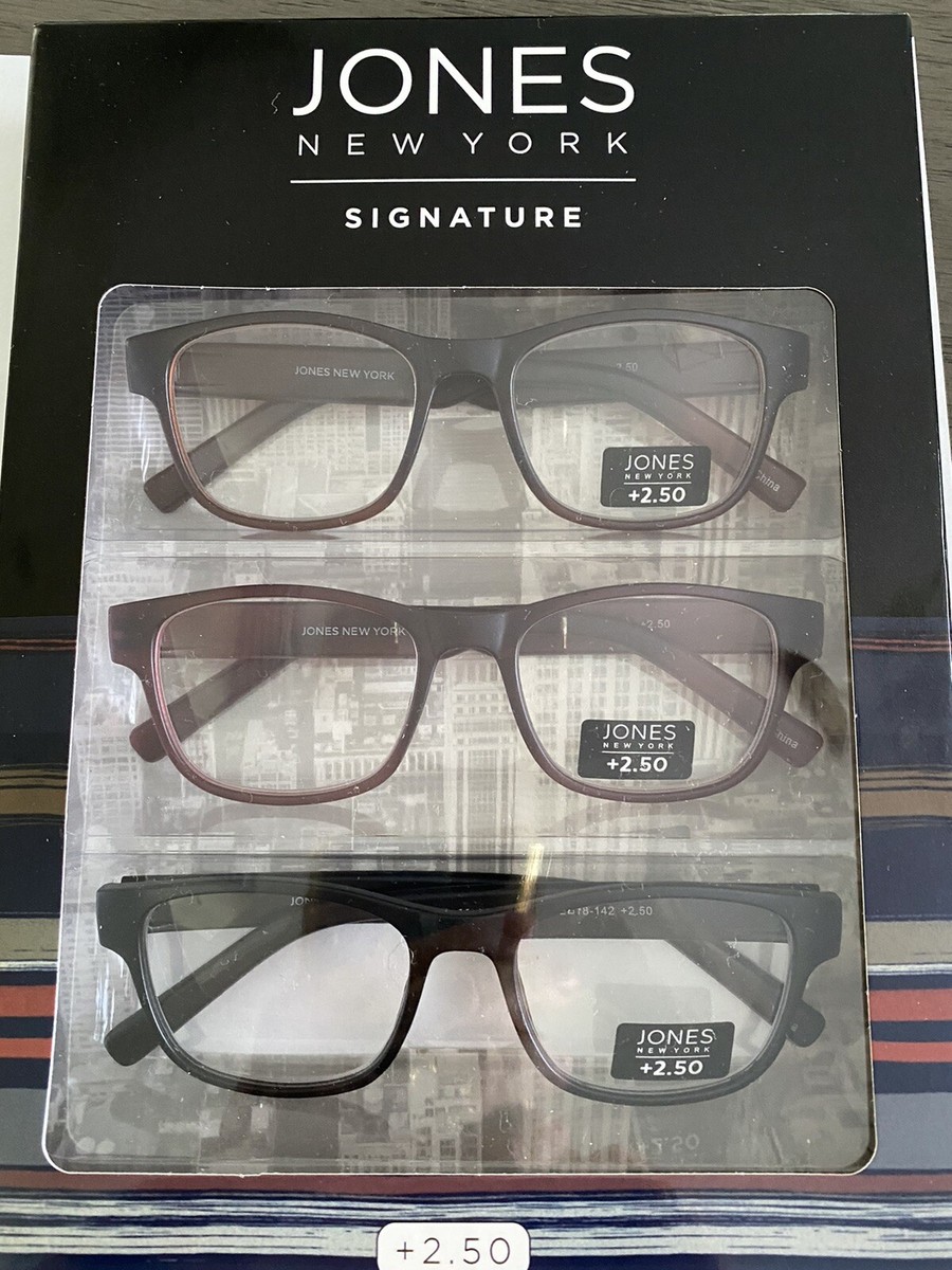 Jones New York Reading Glasses BROWN, BROWN, BLACK Readers